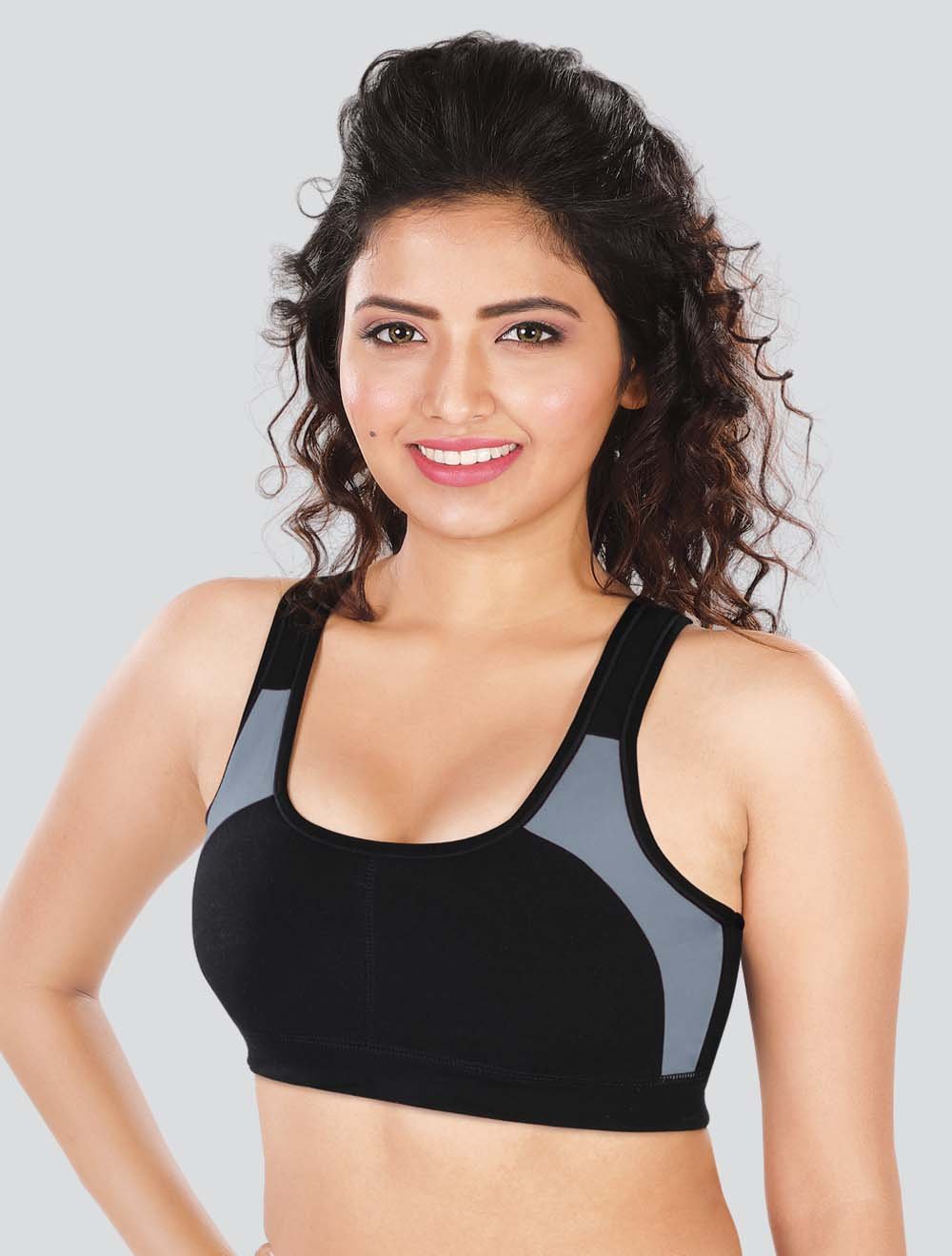 Dermawear Padded Racer Back Sports Bra SB-1101 - Image 5