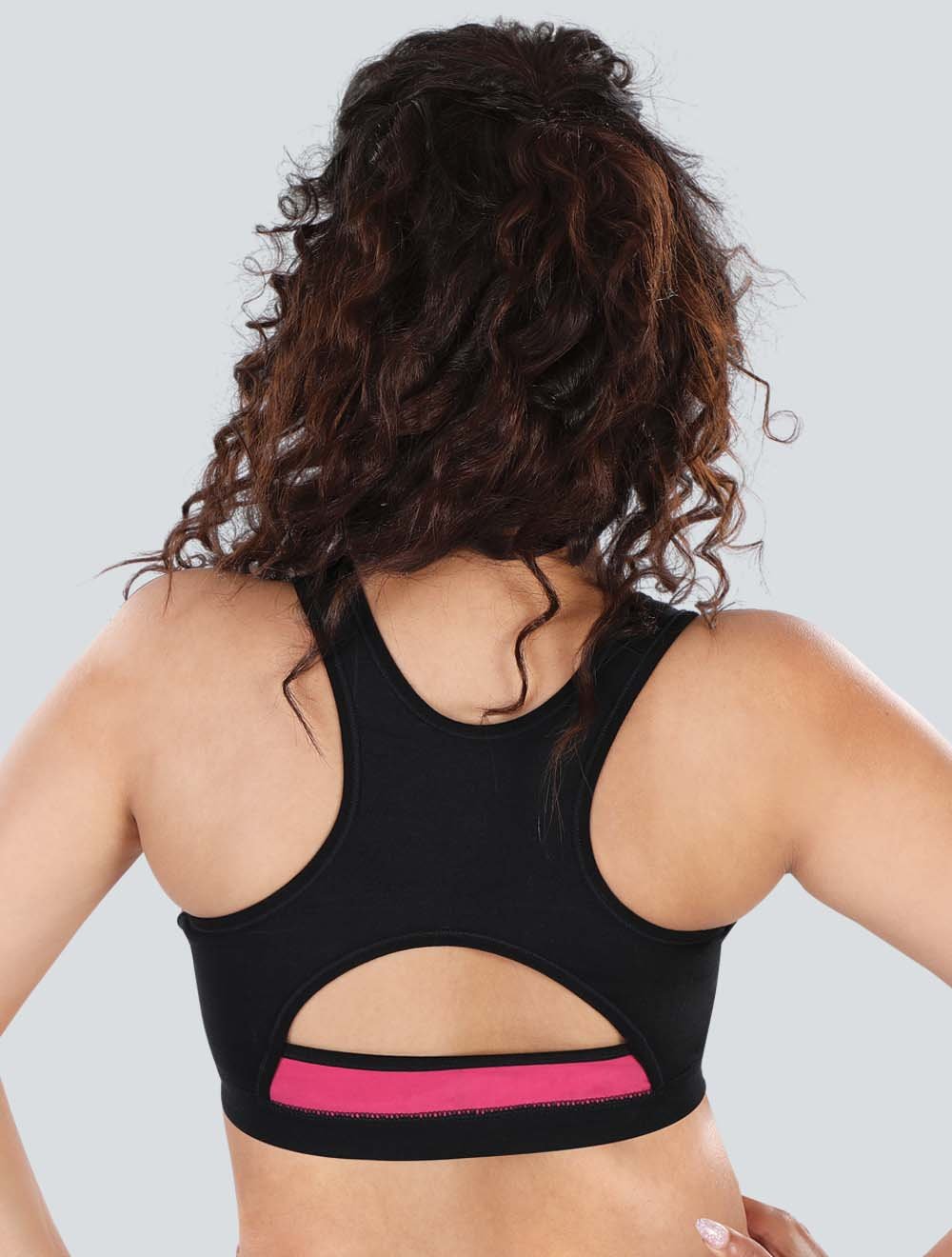 Dermawear Padded Racer Back Sports Bra SB-1101 - Image 12