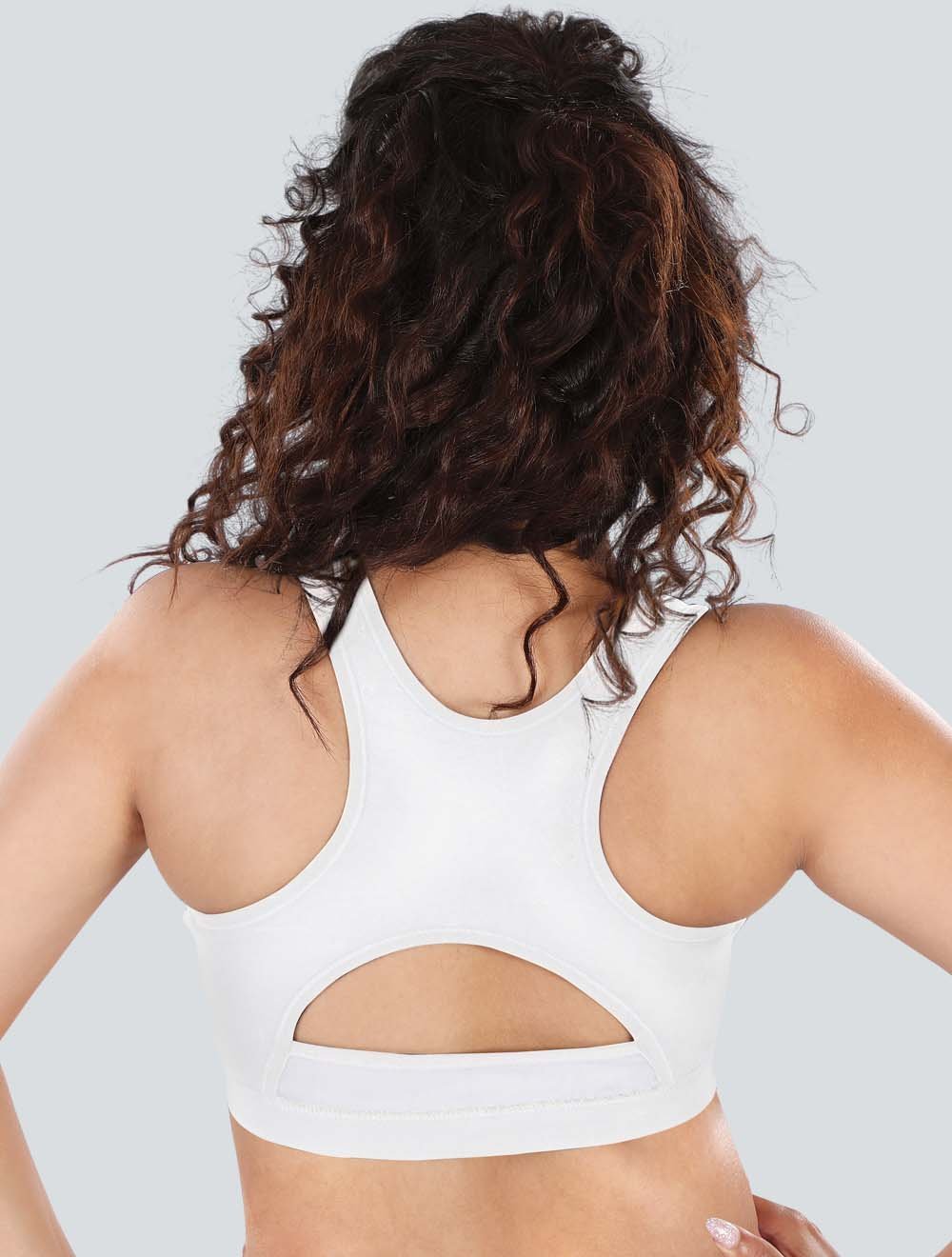 Dermawear Padded Racer Back Sports Bra SB-1101 - Image 9